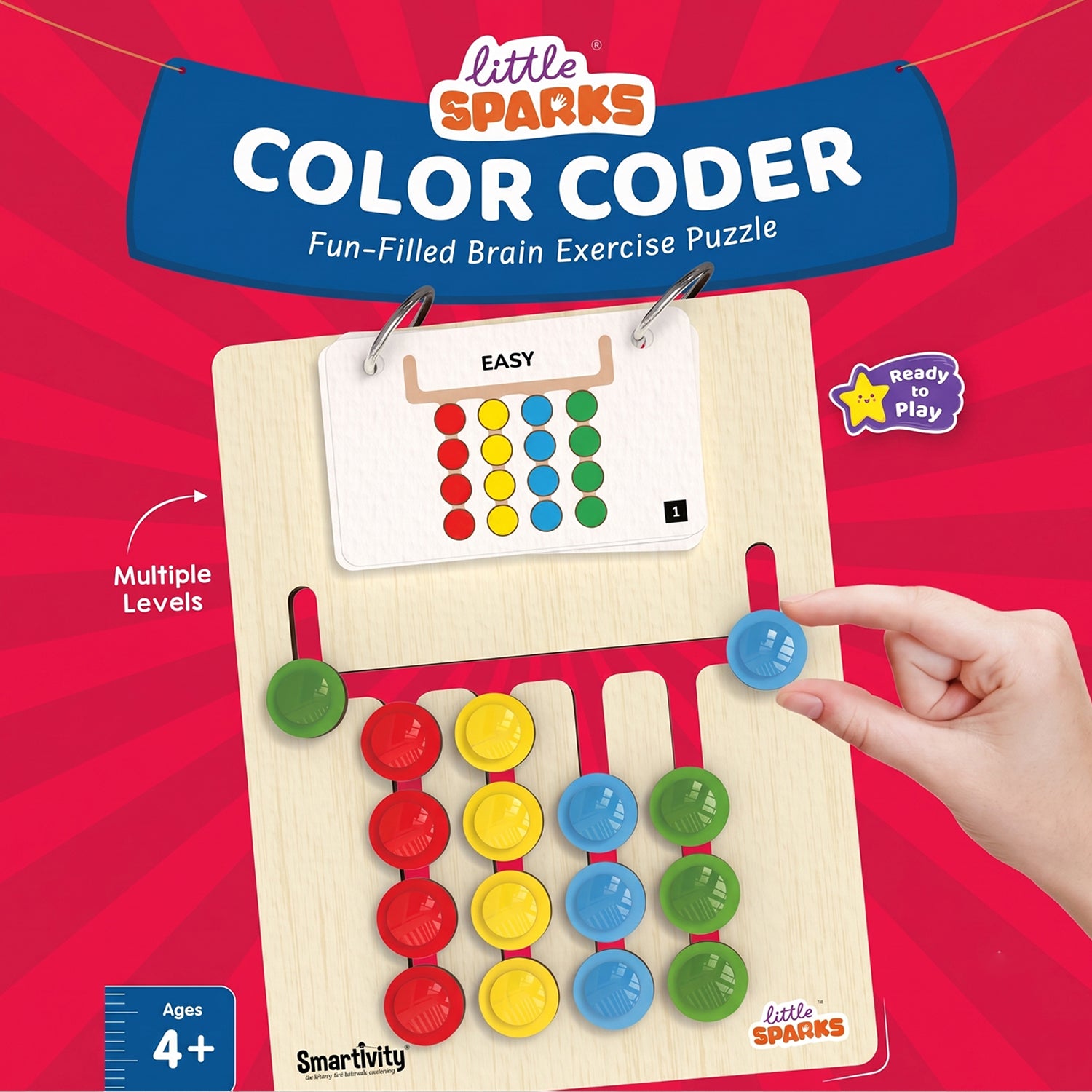Color Coder Brain Puzzle